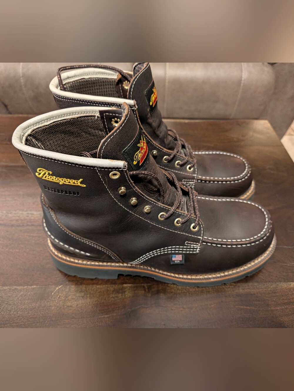 Thorogood Men's Flyway Usa Waterproof Work Boots - Soft Toe